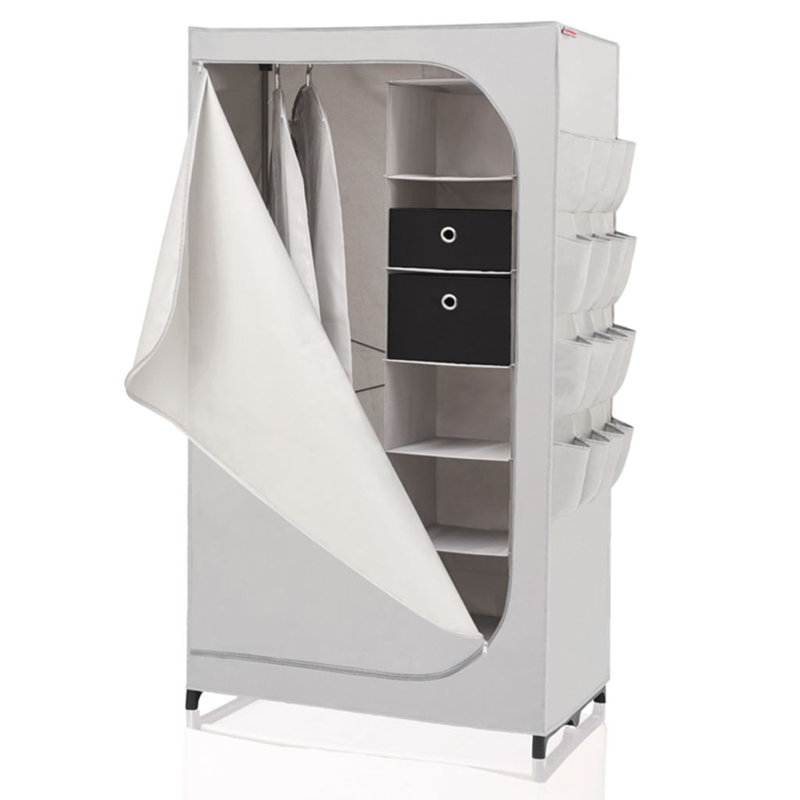 Symple Stuff Leifheit 50cm Wide Portable Wardrobe Wayfair.co.uk